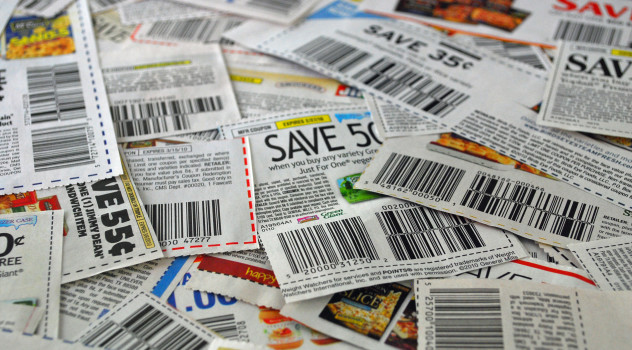 coupon-pile